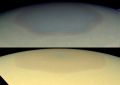 «Кассини» показал смену сезонов на Гигантском гексагоне Сатурна