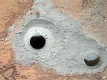 Марс: Curiosity успешно произвёл сбор серого порошка