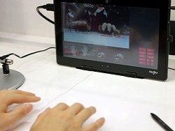Невидимая клавиатура от Fujitsu на основе камеры планшета