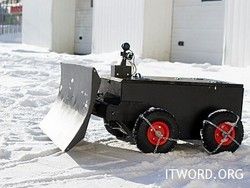Российские студенты создали снегоуборочного робота