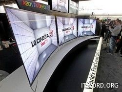 LG планирует выпускать гибкие OLED телевизоры