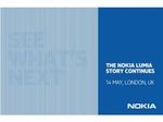 Nokia назначила дату анонса новых Windows-смартфонов