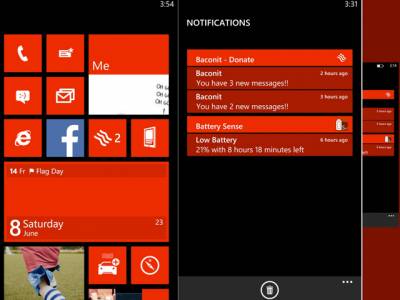 У Windows Phone появится центр уведомлений