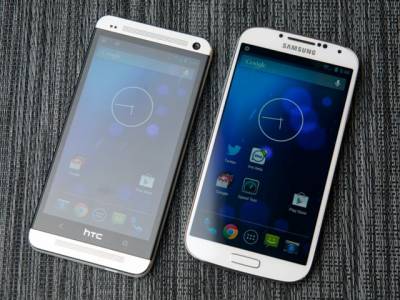 Начались продажи HTC One и Galaxy S4 на "чистом" Android