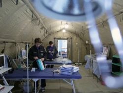 Военные медики получат российские мобильные госпитали