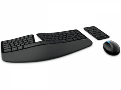 Microsoft представила клавиатуру и мышь, берегущие суставы
