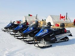 Канада начала испытания прототипа бесшумного снегохода