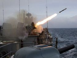 ВМФ РФ возле Сирии отрабатывал перехват крылатых ракет