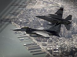 В США протестировали беспилотный истребитель на базе F-16