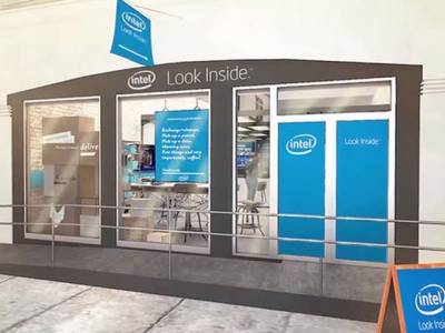 Intel запускает сеть фирменных магазинов