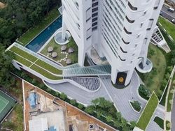 В Сингапуре строят экологичный небоскреб