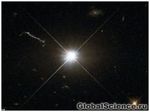 Телескоп Хаббл сделал снимок первого квазара