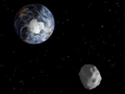 Скоро на близком расстоянии от Земли пролетит огромный астероид
