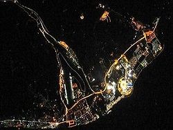 NASA сфотографировало олимпийский Сочи из космоса