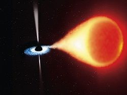 Вселенная находиться внутри огромной черной дыры