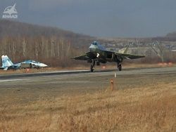 ВВС России получили первый истребитель Т-50
