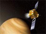 Космический аппарат готовится войти в атмосферу Венеры