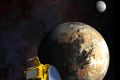 Станция New Horizons сделала первые цветные снимки Плутона и Харона