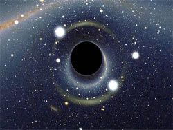 Астрономы взвесили сверхмассивную черную дыру