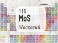 Новый элемент таблицы Менделеева будет назван в честь Москвы