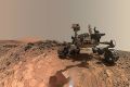 Марсоход Curiosity сфотографировал богатые железом горы в кратере Гейла