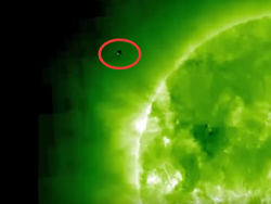 SONO зафиксировал загадочные объекты рядом с Солнцем