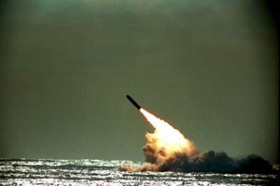 США испытали баллистическую ракету «Трайдент-2»