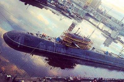 Носитель специальных подводных аппаратов «Подмосковье» спущен на воду