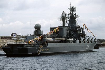 Ракетный крейсер «Маршал Устинов» начал испытания