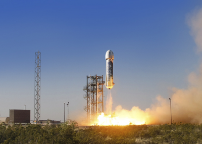 Blue Origin отправит пассажиров в космос в 2018 году