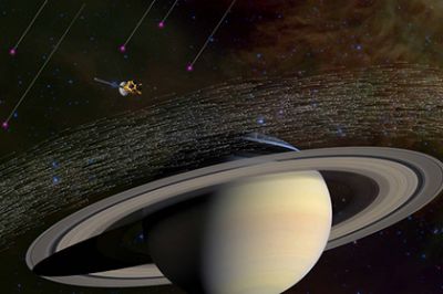 Станция Cassini обнаружила межзвездные частицы