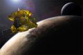 НАСА показало снимок «светящихся» кратеров Плутона