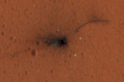 Обнаружены фрагменты «Скиапарелли» на поверхности Марса