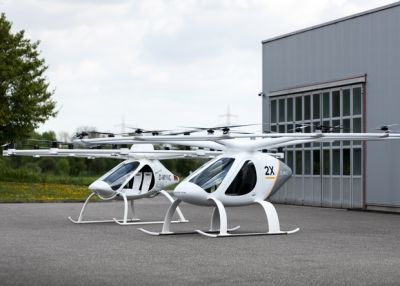 18-роторный Volocopter превратится в аэротакси Дубая