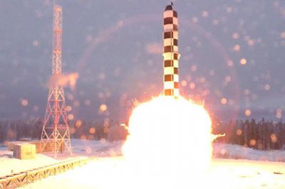 РВСН снова испытали баллистическую ракету «Сармат»