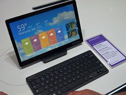 Samsung показала первый планшет, работающий на Windows 8