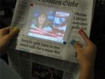 Новая технология позволит газетам стать интерактивными | техномания
