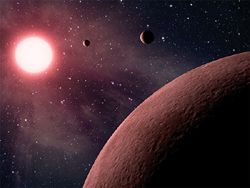 Телескоп Кеплер обнаружил трио самых маленьких экзопланет