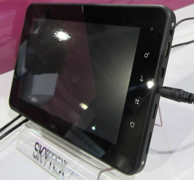 CES 2012: Skytex анонсировала в Лас-Вегасе планшеты SkyPad Omega и SkyPad Argos под управлением Android 4.0