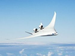 Потрясающий дизайн для нового самолета Boeing