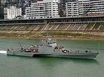 Появились новые фотографии китайского боевого тримарана