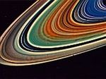 Сказочные огни в кольце Сатурна