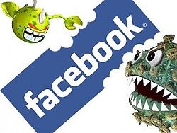 По соцсети Facebook гуляет вирус