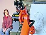 На выставке CeBIT демонстрировался робот-художник