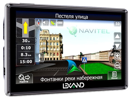 Lexand STR-5350 HD: GPS-     