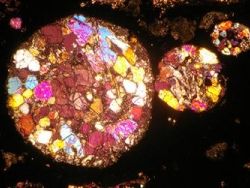 Неизвестный минерал найден в обломках метеорита