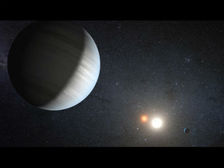Впервые обнаружена система из двух планет, вращающихся вокруг двух звёзд