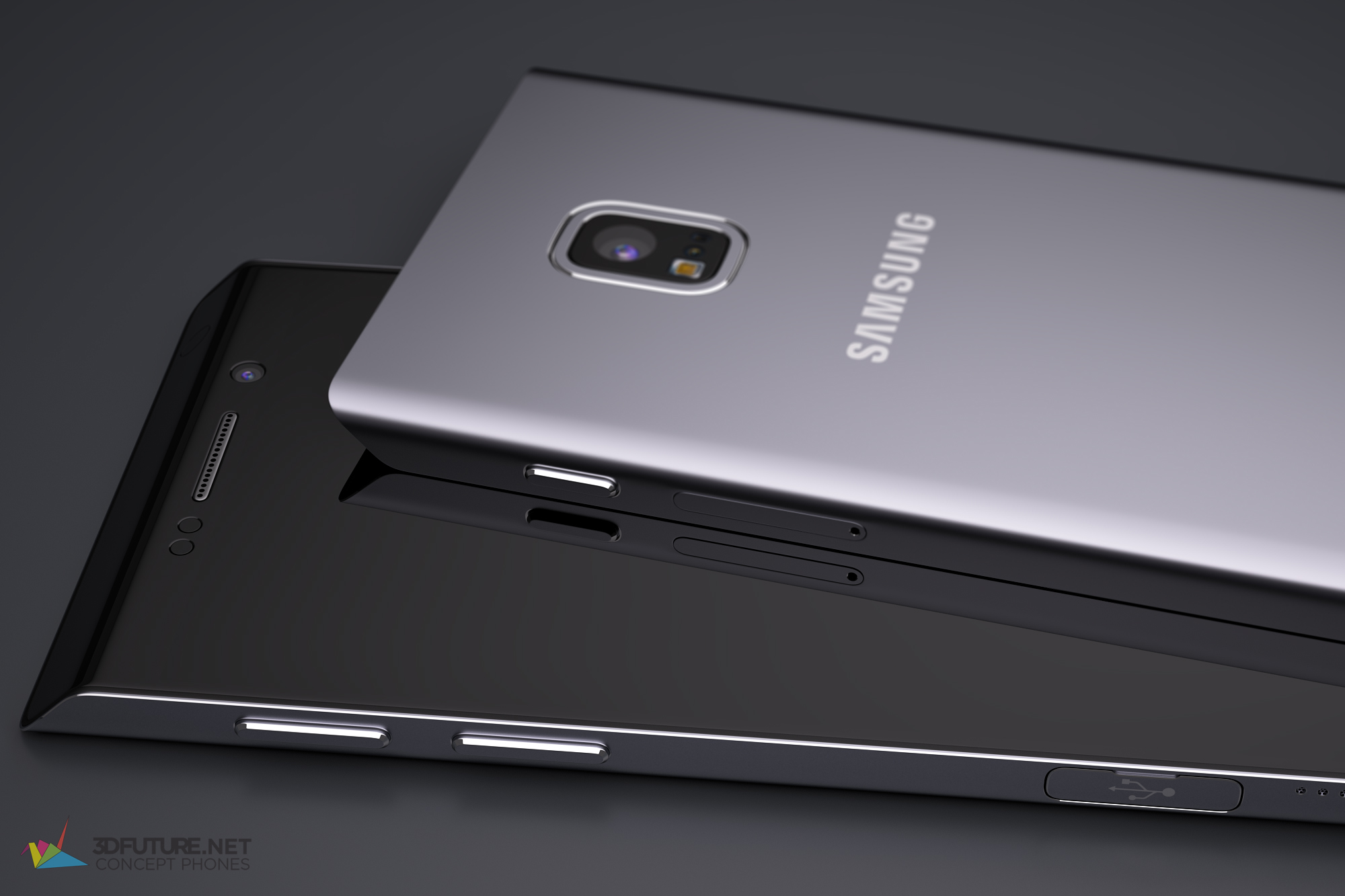 Концепт нового флагманского телефона от Samsung